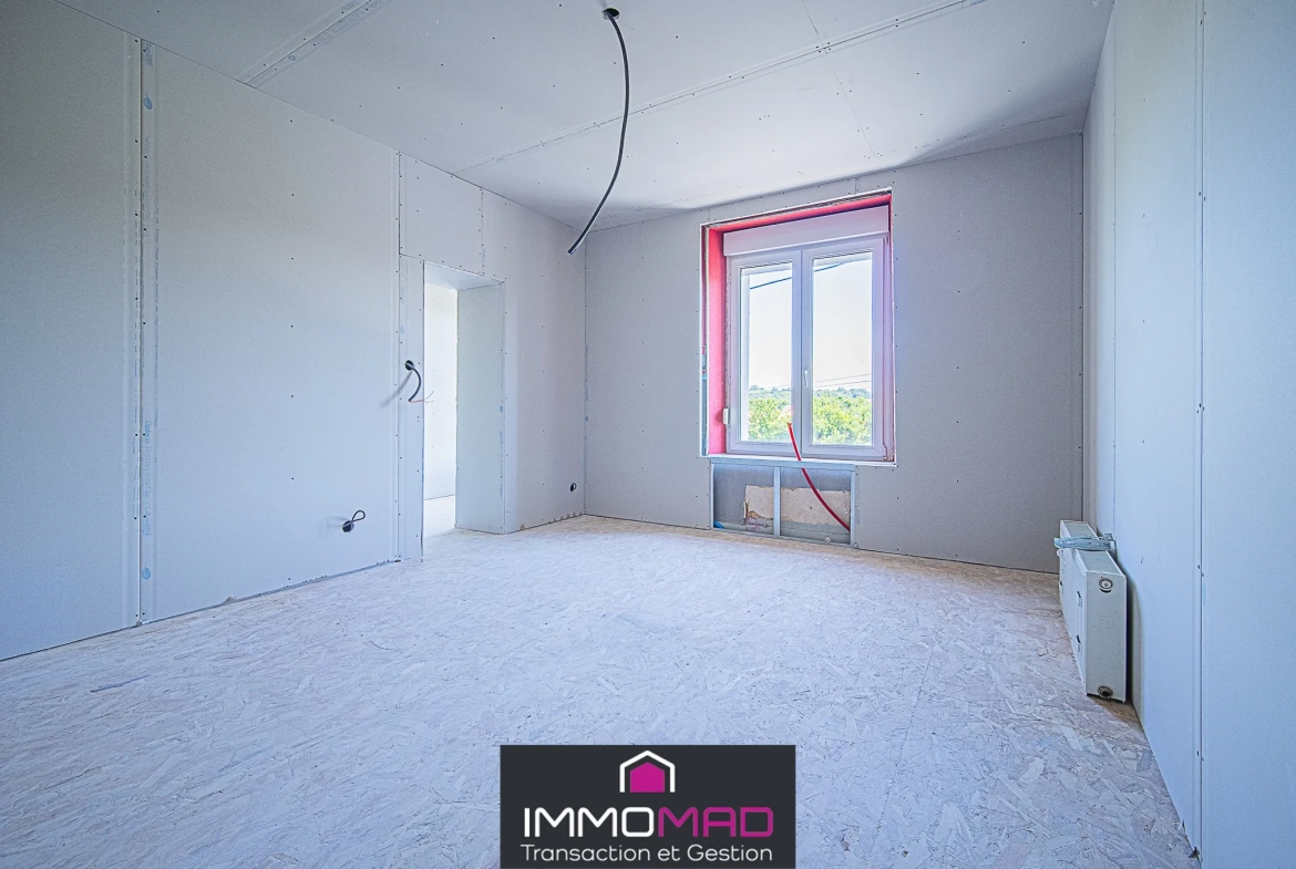 Maison 155m² avec 4 chambres à Chauvoncourt à rénover - Quartier calme 