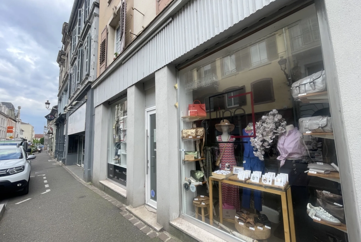 Immeuble de rapport à Guebwiller avec forte rentabilité et plusieurs locataires 