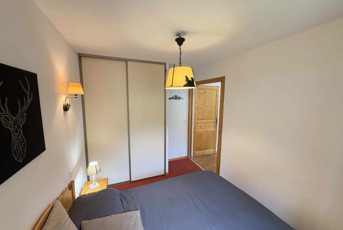 Charmant appartement T2 à Orcières Merlette avec balcon, piscine et parking 