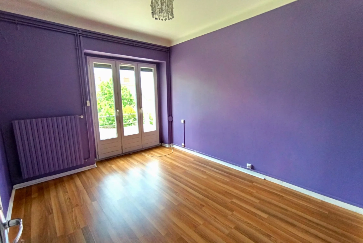 Belle appartement T4 de 94 m² avec jardin privé et 2 balcons à Rodez 