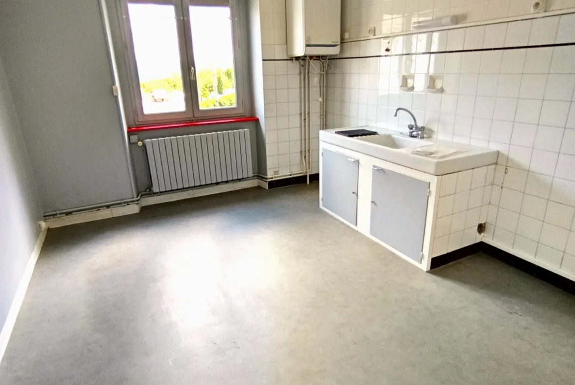 Belle appartement T4 de 94 m² avec jardin privé et 2 balcons à Rodez 