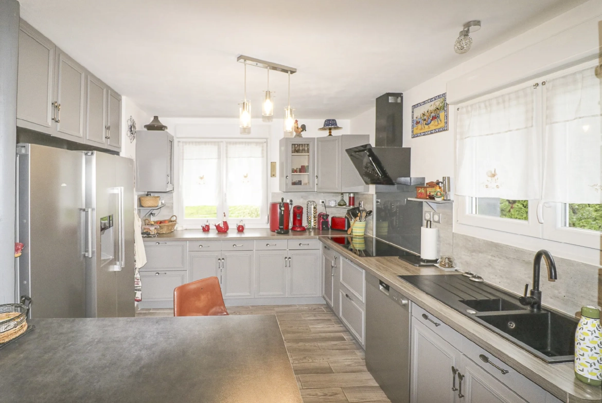 Maison rénovée de 115 m² avec terrain clos à Gérardmer 