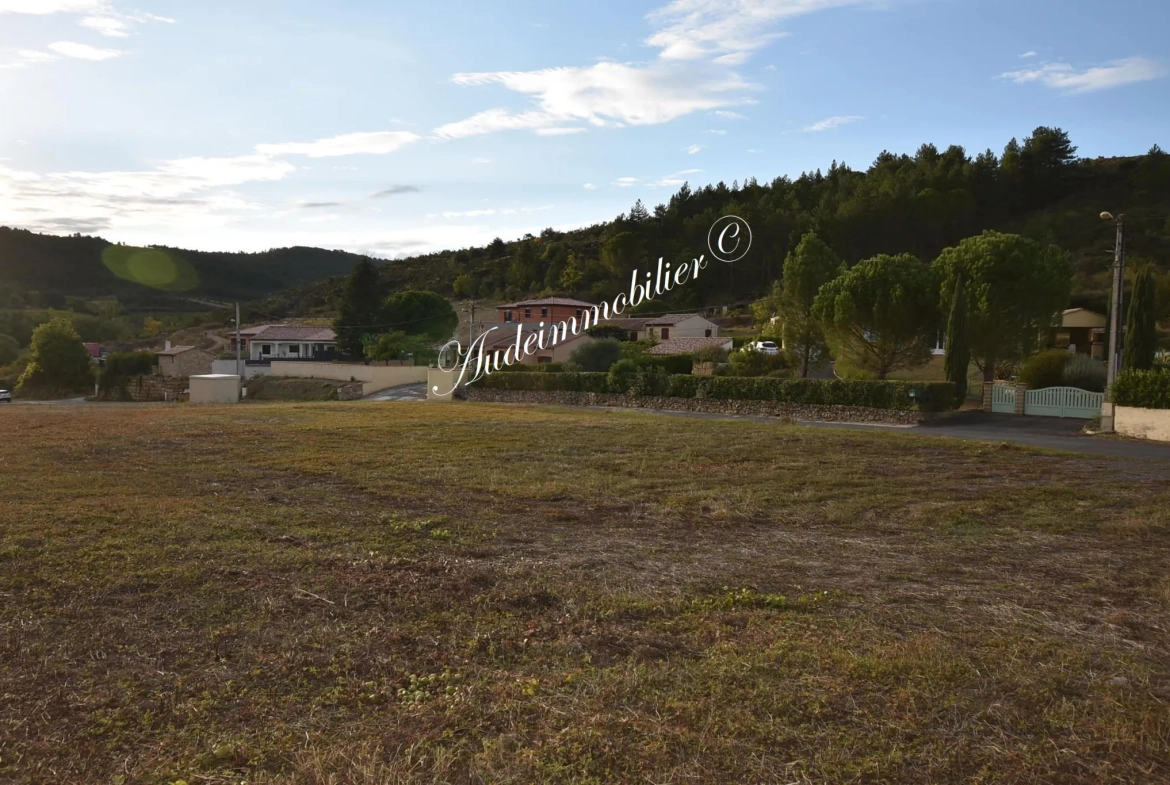 Terrain à bâtir viabilisé à Montazels, Haute-Vallée, 607 et 624 m² 