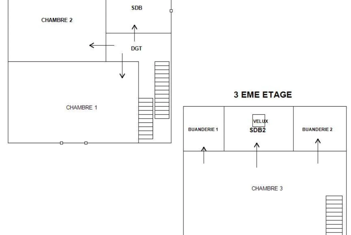 Maison de bourg à Ceyrat 100m² avec garage et cave, à rénover 