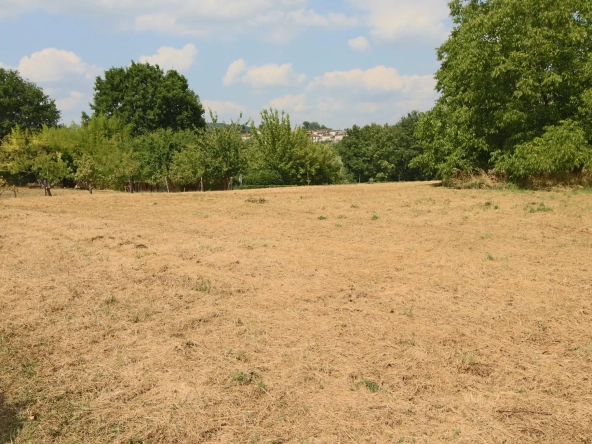 Terrain constructible de plus de 3000 m² à Puy l'Évêque, calme et proche des services