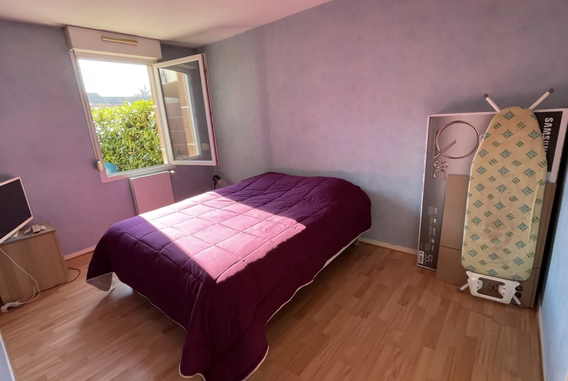 Appartement T3 en rez-de-jardin à Dijon Toison d'Or avec jardin, cave et parking 