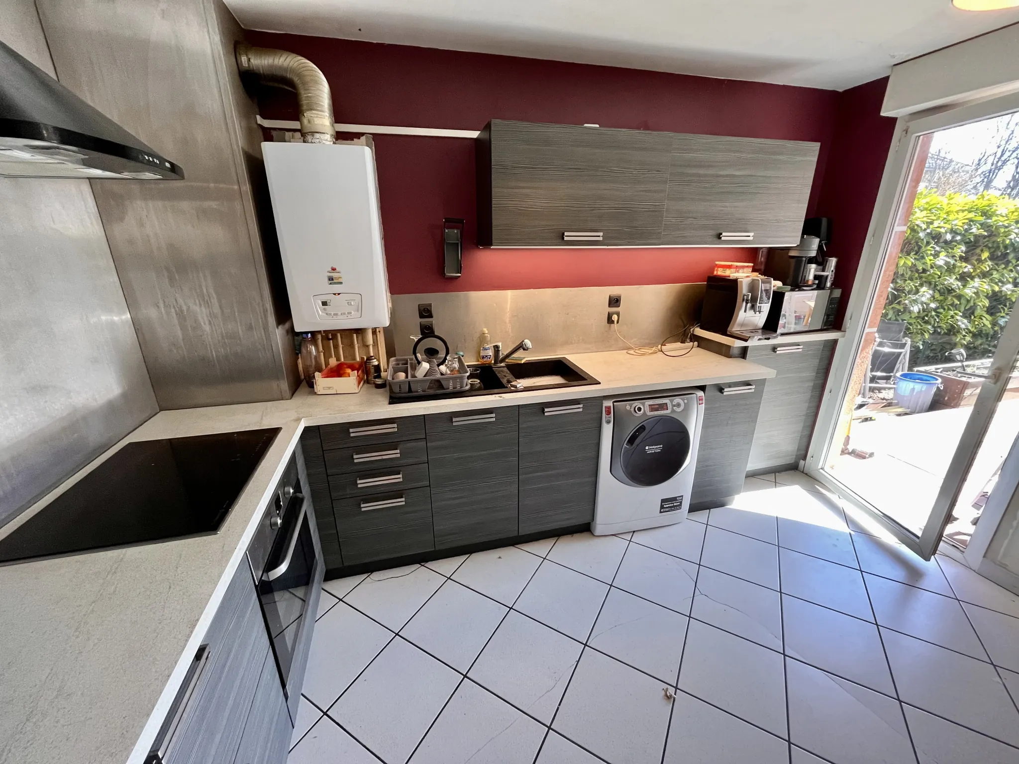 Appartement T3 en rez-de-jardin à Dijon Toison d'Or avec jardin, cave et parking 