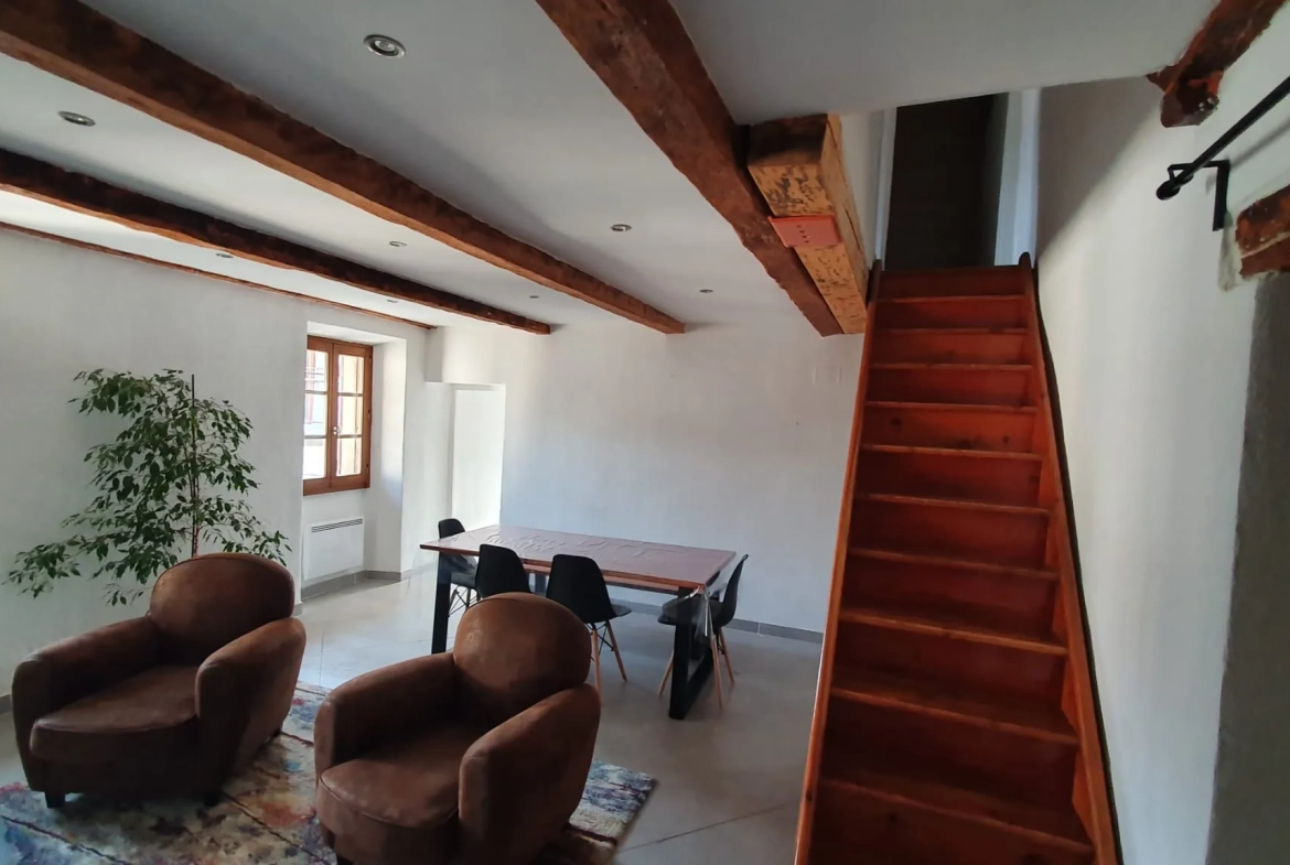 Appartement lumineux de 130 m2 avec terrasse à Tende, village paisible 
