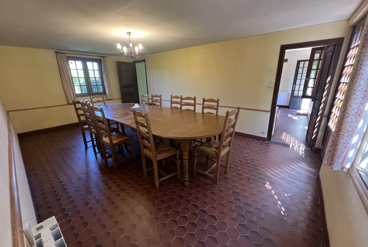 Charmante maison normande avec grand parc à 10 min du Neubourg 