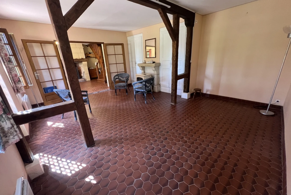 Charmante maison normande avec grand parc à 10 min du Neubourg 