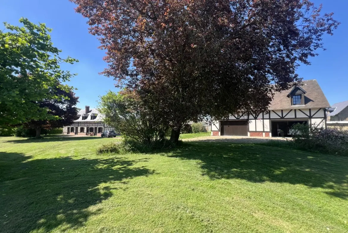 Charmante maison normande avec grand parc à 10 min du Neubourg 