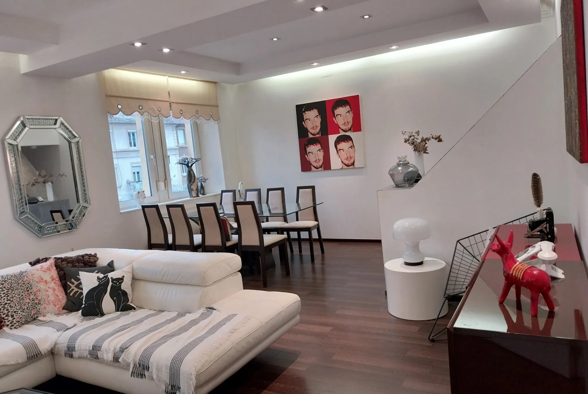 Appartement de 85 m² à Yutz proche A31, 2 chambres, cave et débarras 