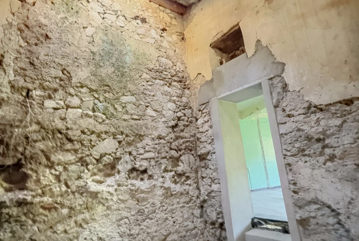 Maison de village à rénover avec jardin non attenant à Reynès - Environnement paisible 