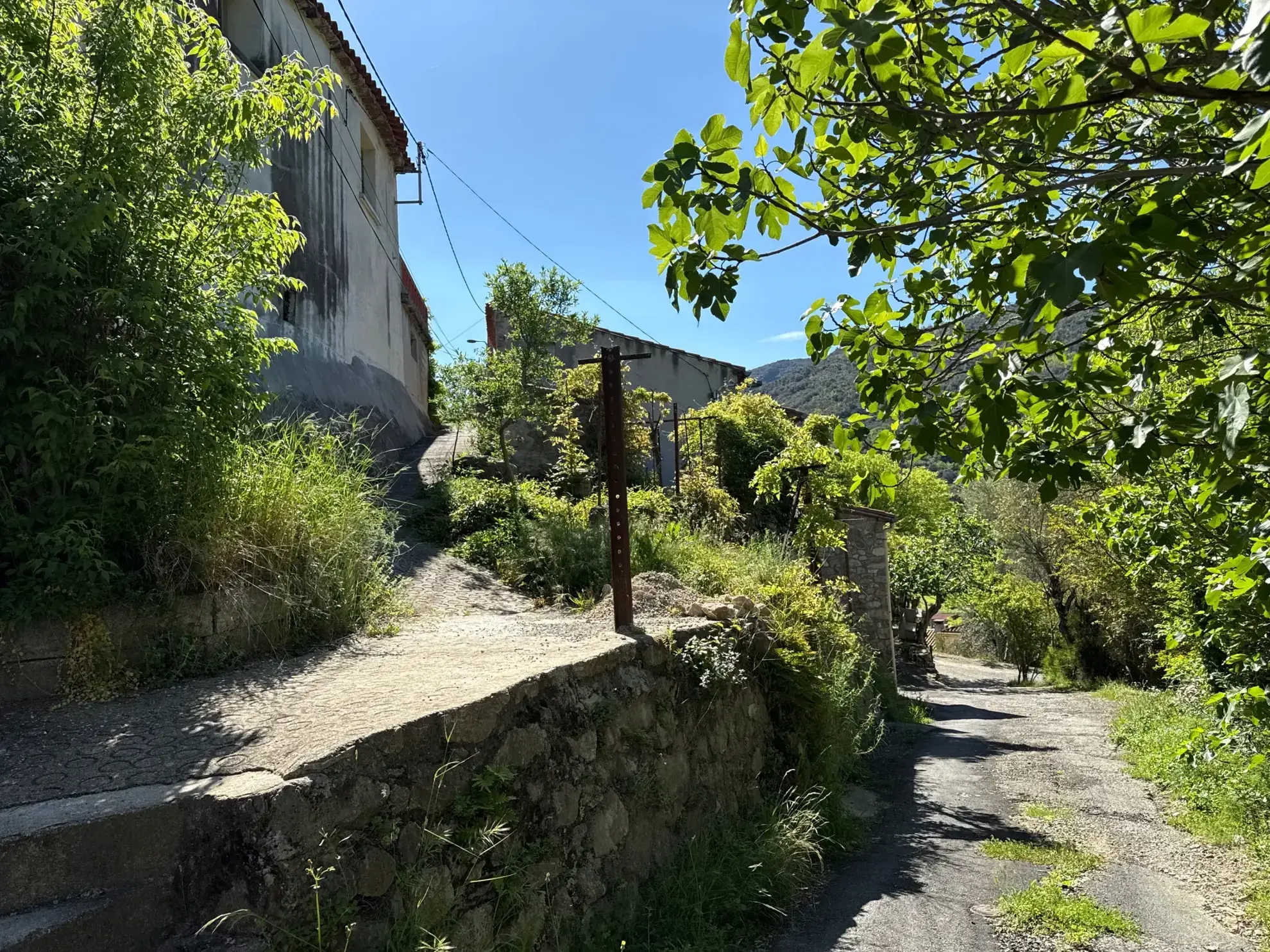 Maison de village à rénover avec jardin non attenant à Reynès - Environnement paisible 