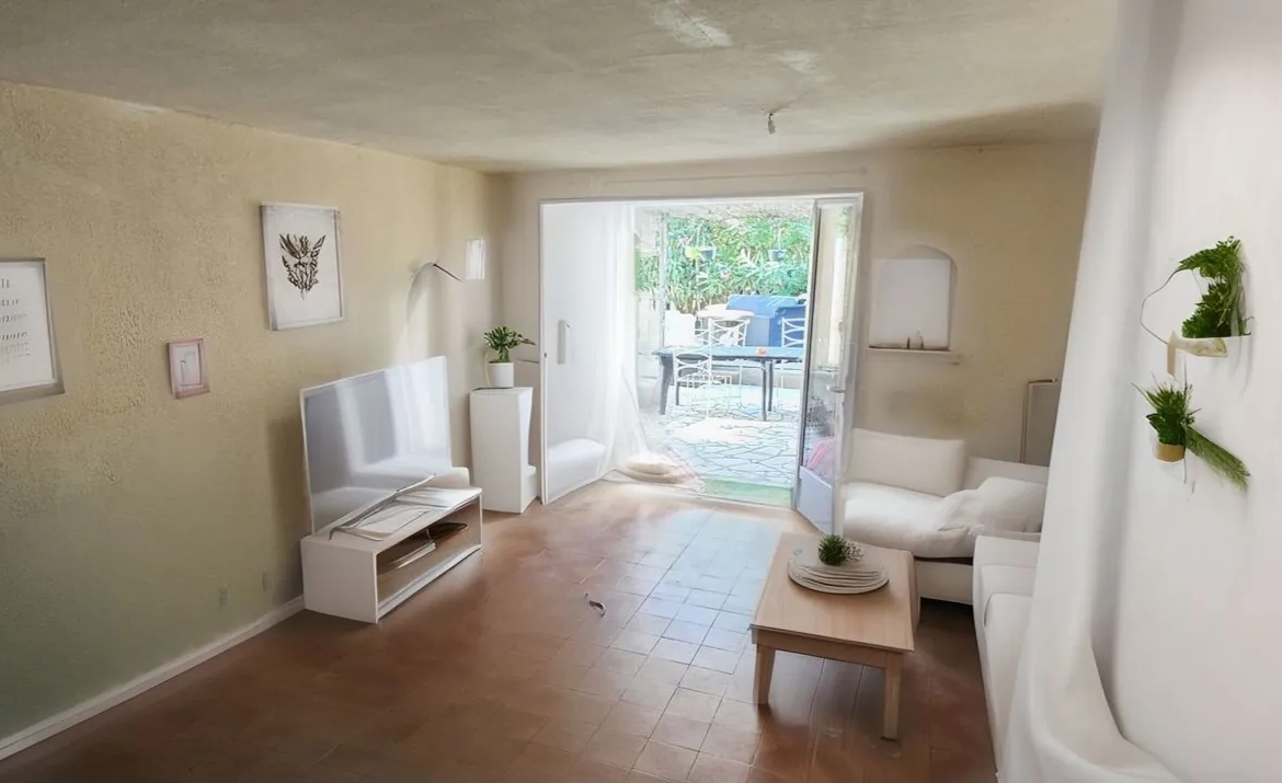 Charmante maison T3 à vendre à La Cadière-d’Azur proche Bandol, 50 m² avec terrasse et potentiel locatif attractif 