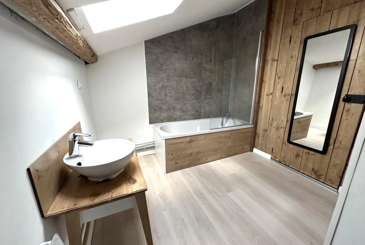 Appartement duplex F3 de 74,09 m² à Unieux, secteur calme et résidentiel, idéal premier achat ou investissement 