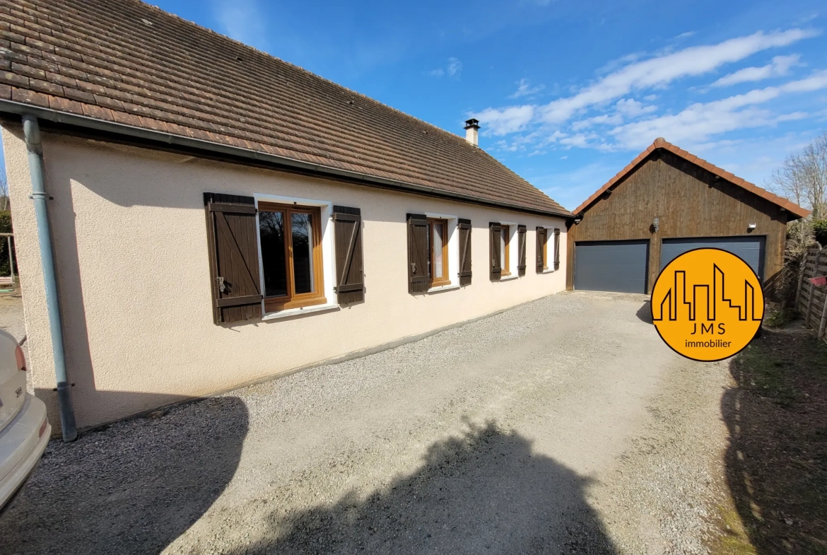 Belle maison familiale à Tronget avec garage et terrasse - Classe énergie 'C' 