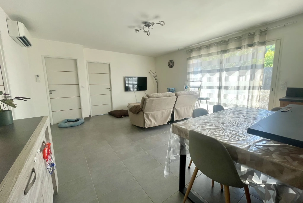 Villa T4 de plain-pied avec jardin à Magalas dans l'Hérault 
