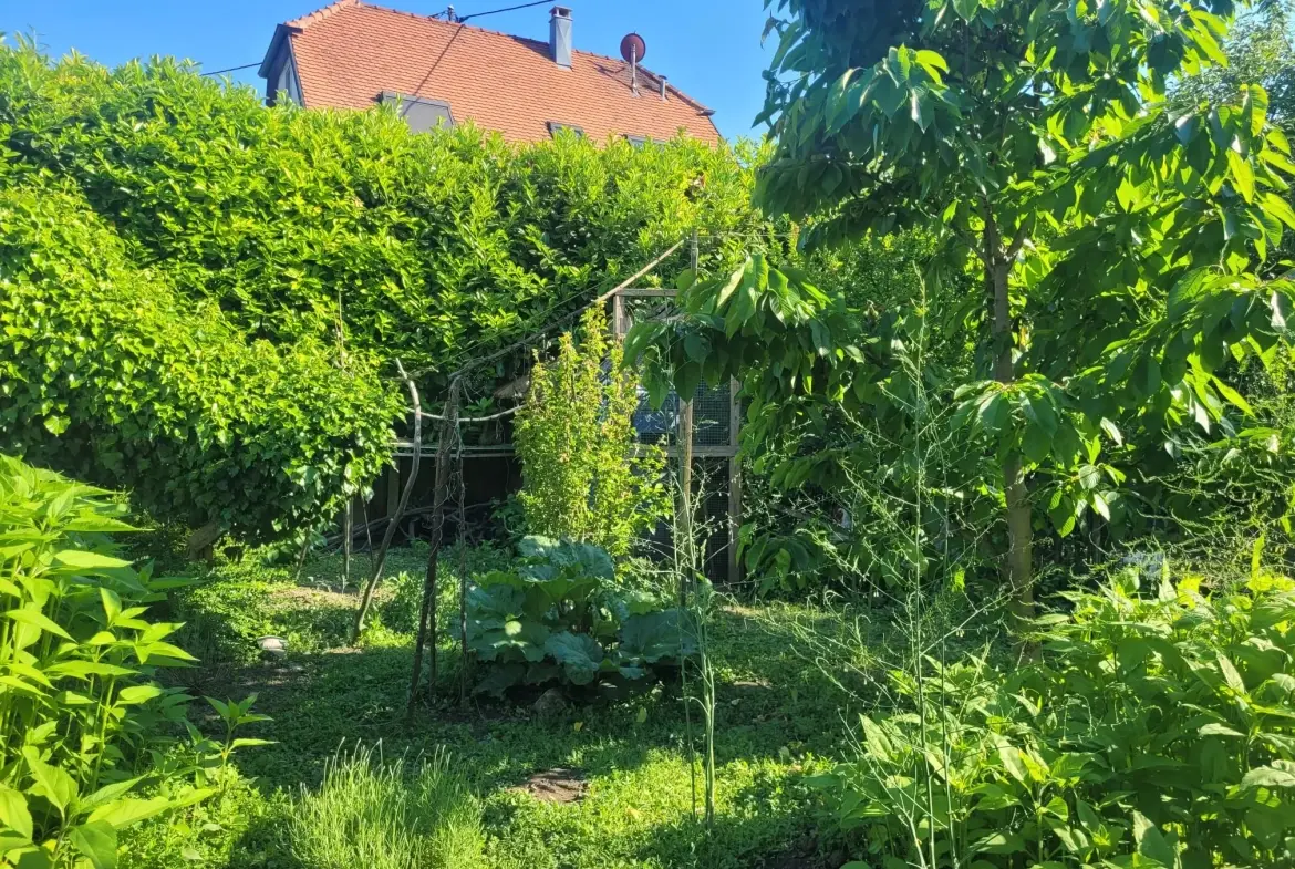 Maison à rénover de 90 m² à Village-Neuf, proche frontières et transports 