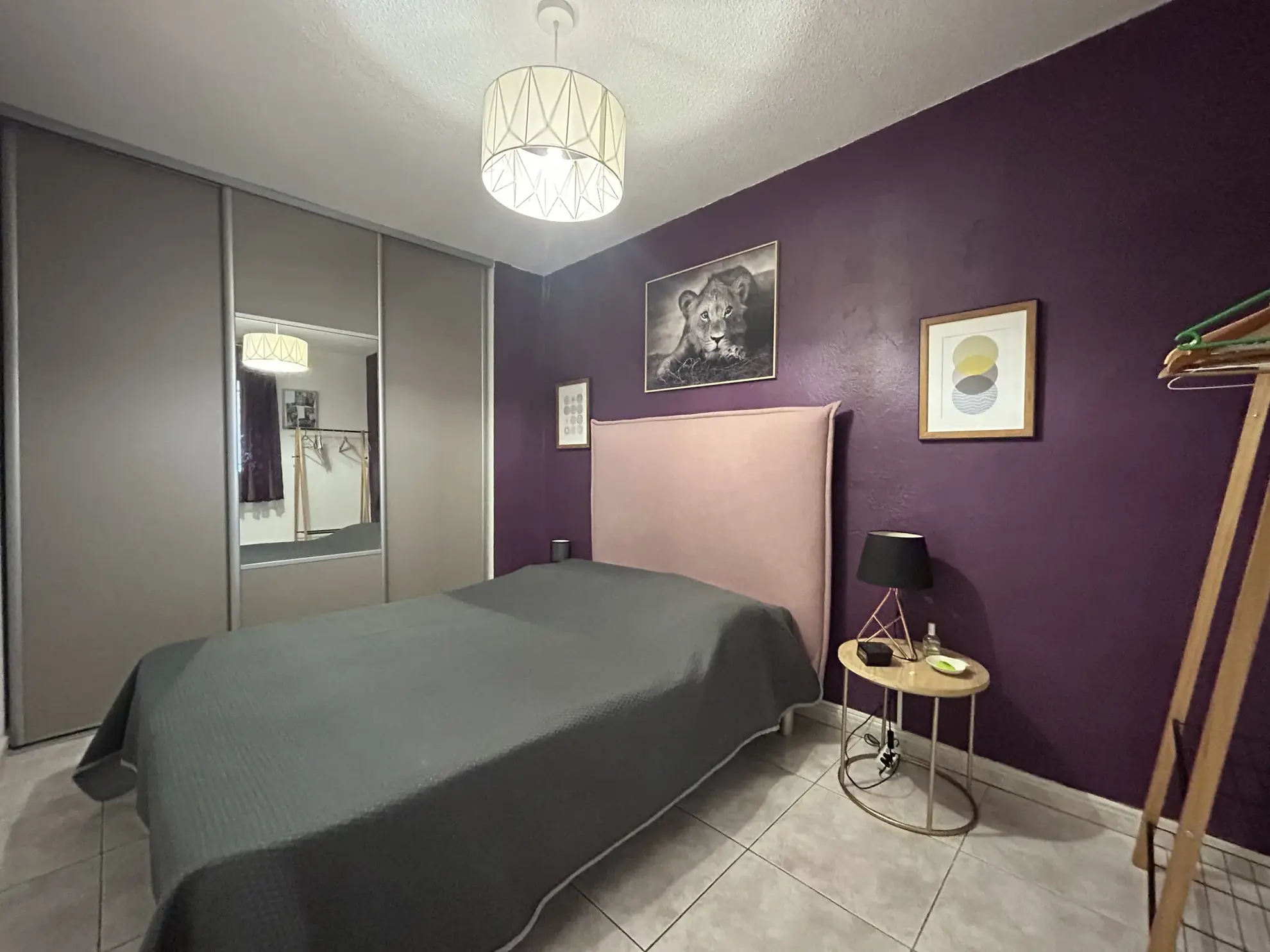 Appartement T3 avec vue mer à Sainte-Marie-la-Mer - 60 m², parking, dernier étage 