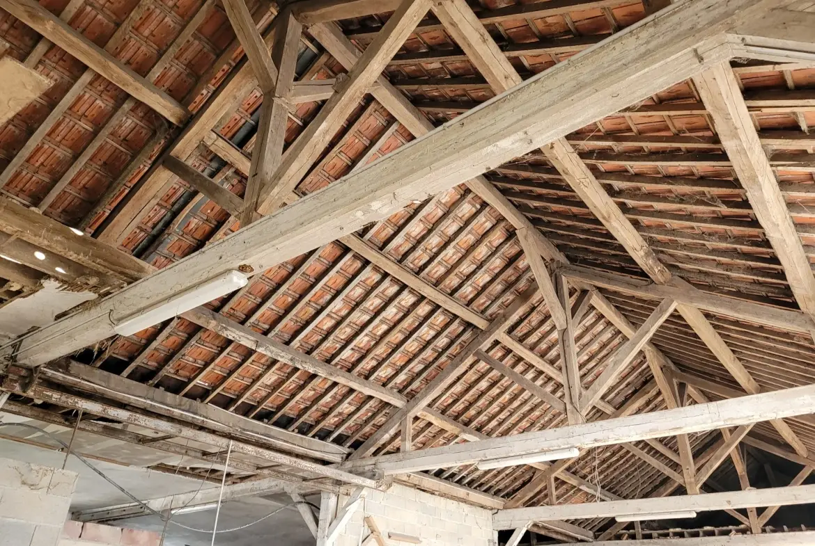 Bâtiment industriel à rénover de 600 m² à Neuville-sur-Vanne 