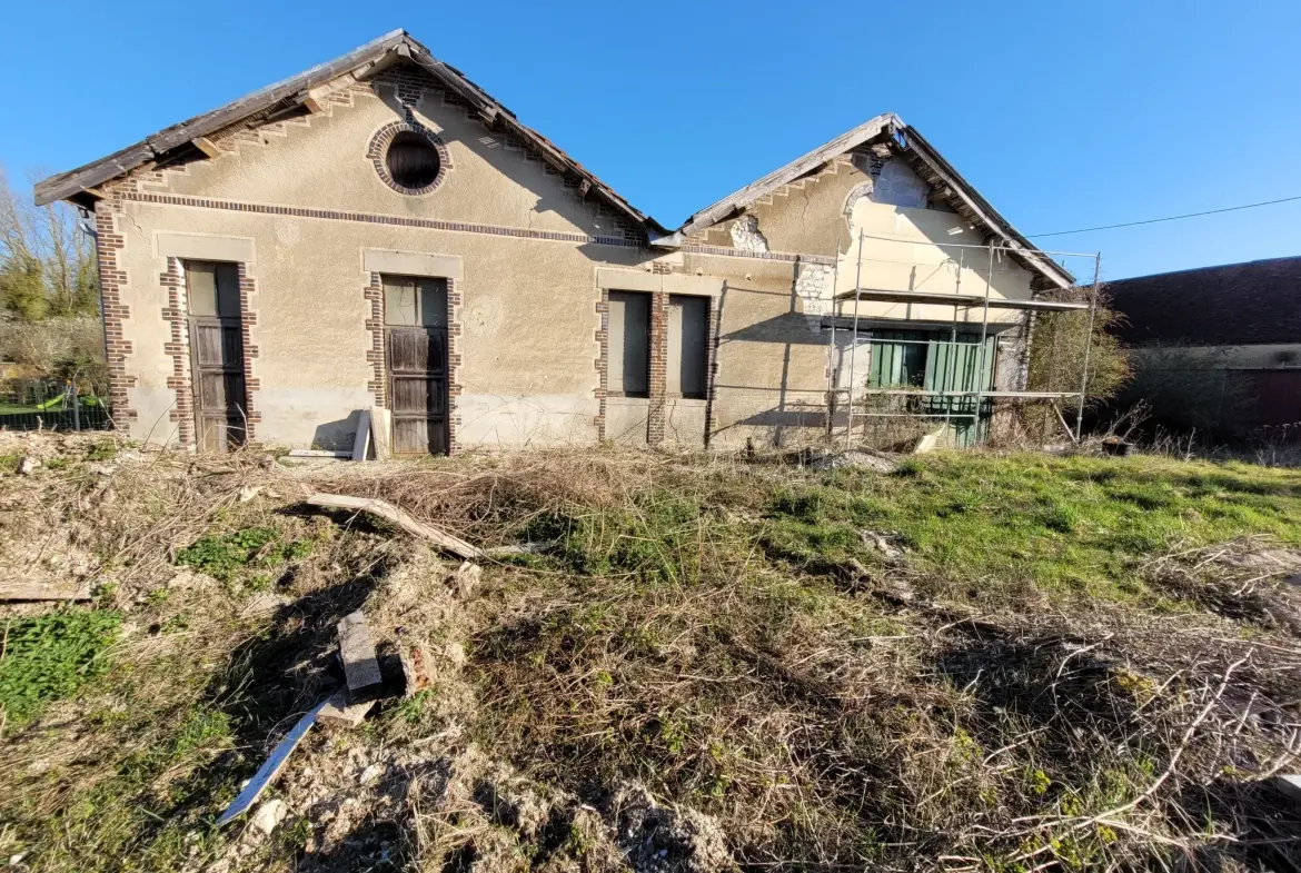 Bâtiment industriel à rénover de 600 m² à Neuville-sur-Vanne 