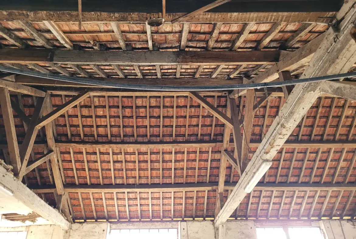 Bâtiment industriel à rénover de 600 m² à Neuville-sur-Vanne 