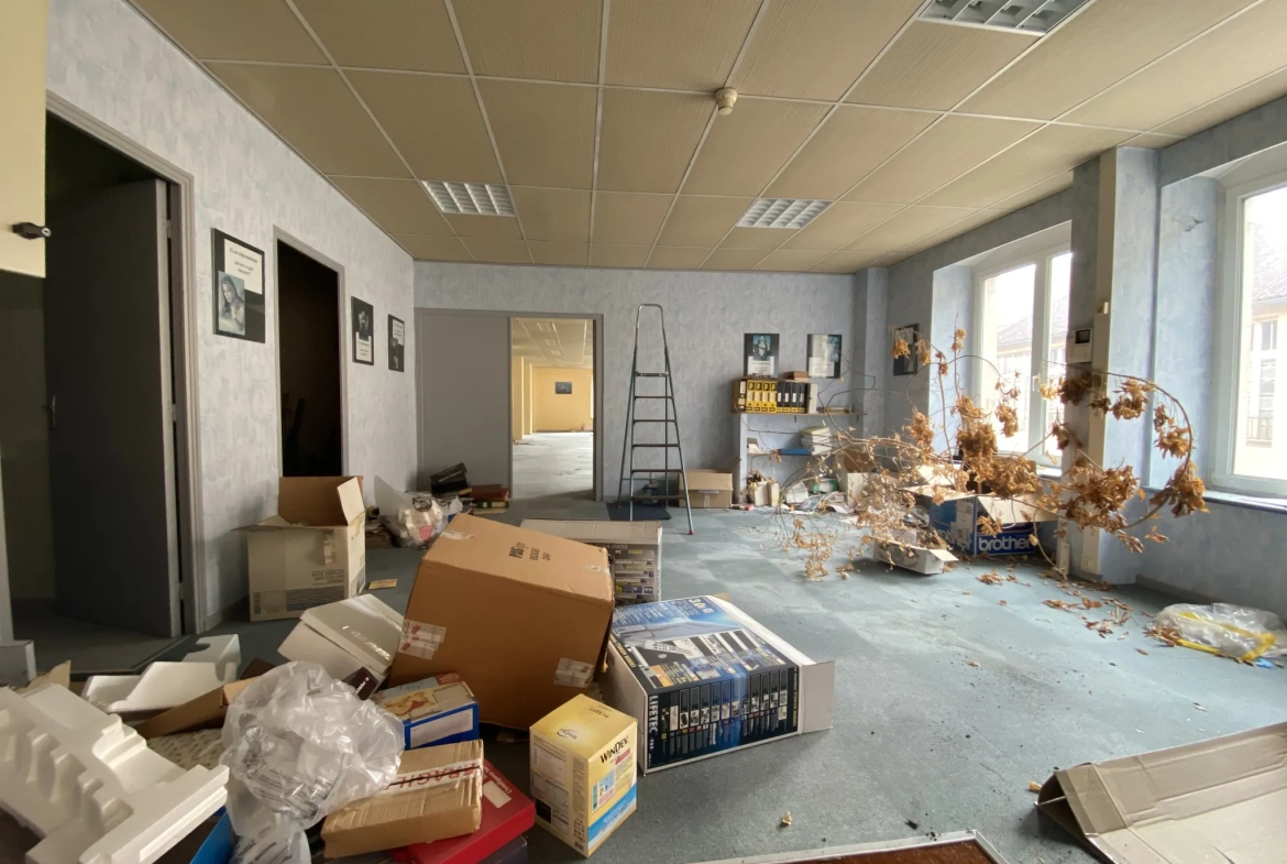 Local professionnel de 201 m² à louer à Lunéville, au cœur de la zone commerciale 