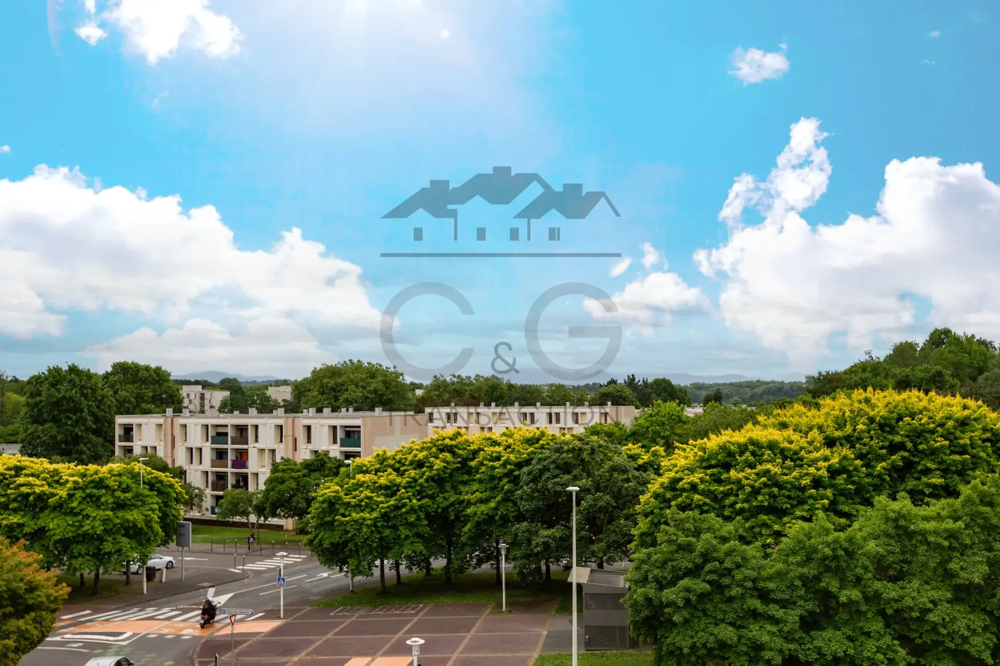 Bel appartement T4 de 73 m² avec balcon à Bayonne Saint Croix 