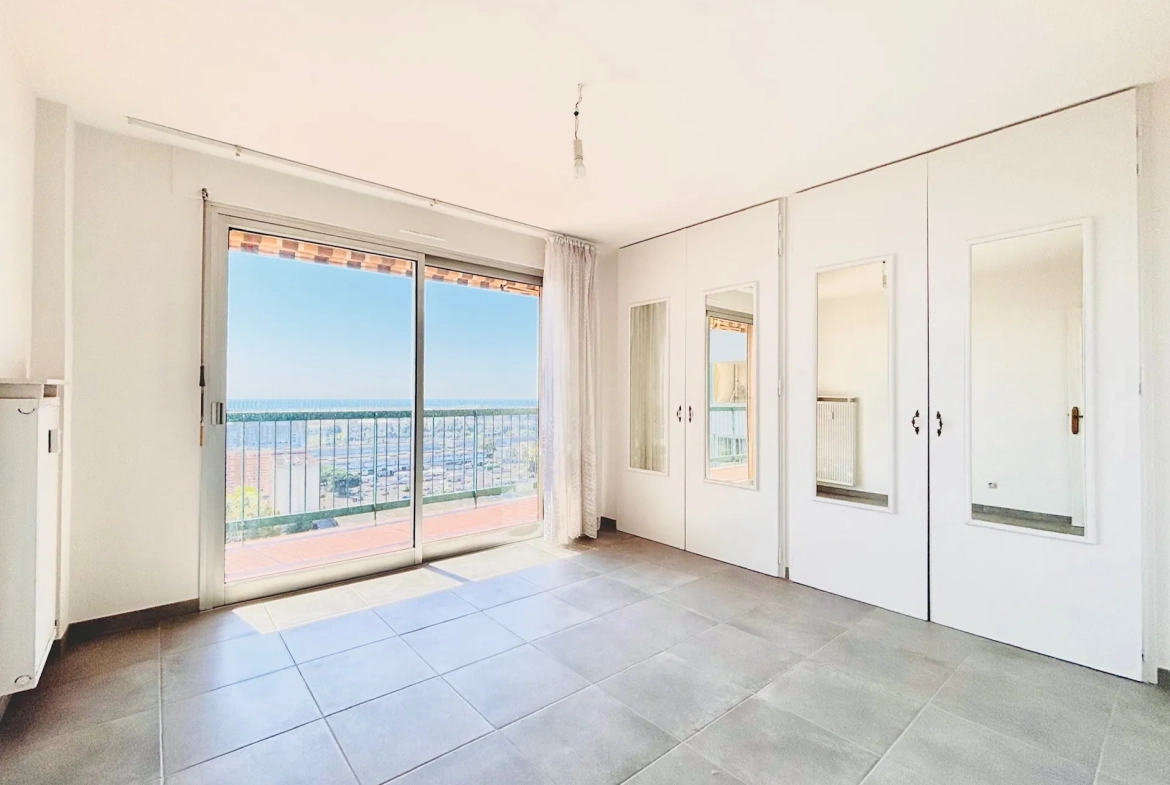 Appartement T4 avec vue panoramique à Nice Saint Augustin 