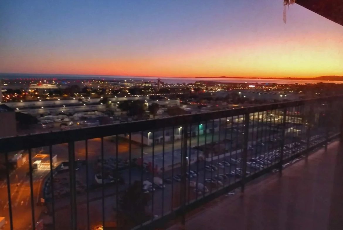Appartement T4 avec vue panoramique à Nice Saint Augustin 
