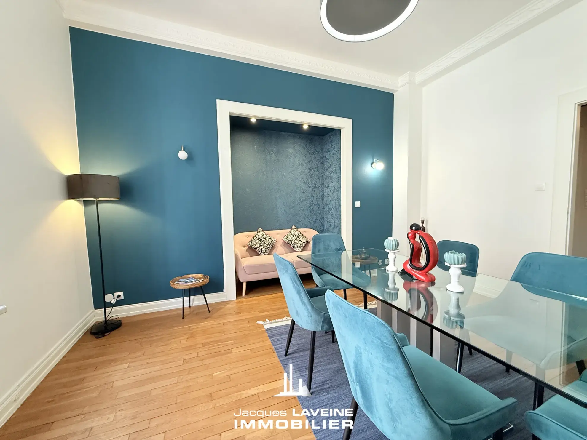 Appartement rénové de 77m² à Metz, proche de la gare et au calme 