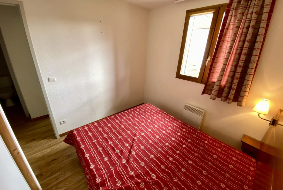 Appartement T2 cabine à vendre à Albiez Montrond, station de ski dans les Alpes 