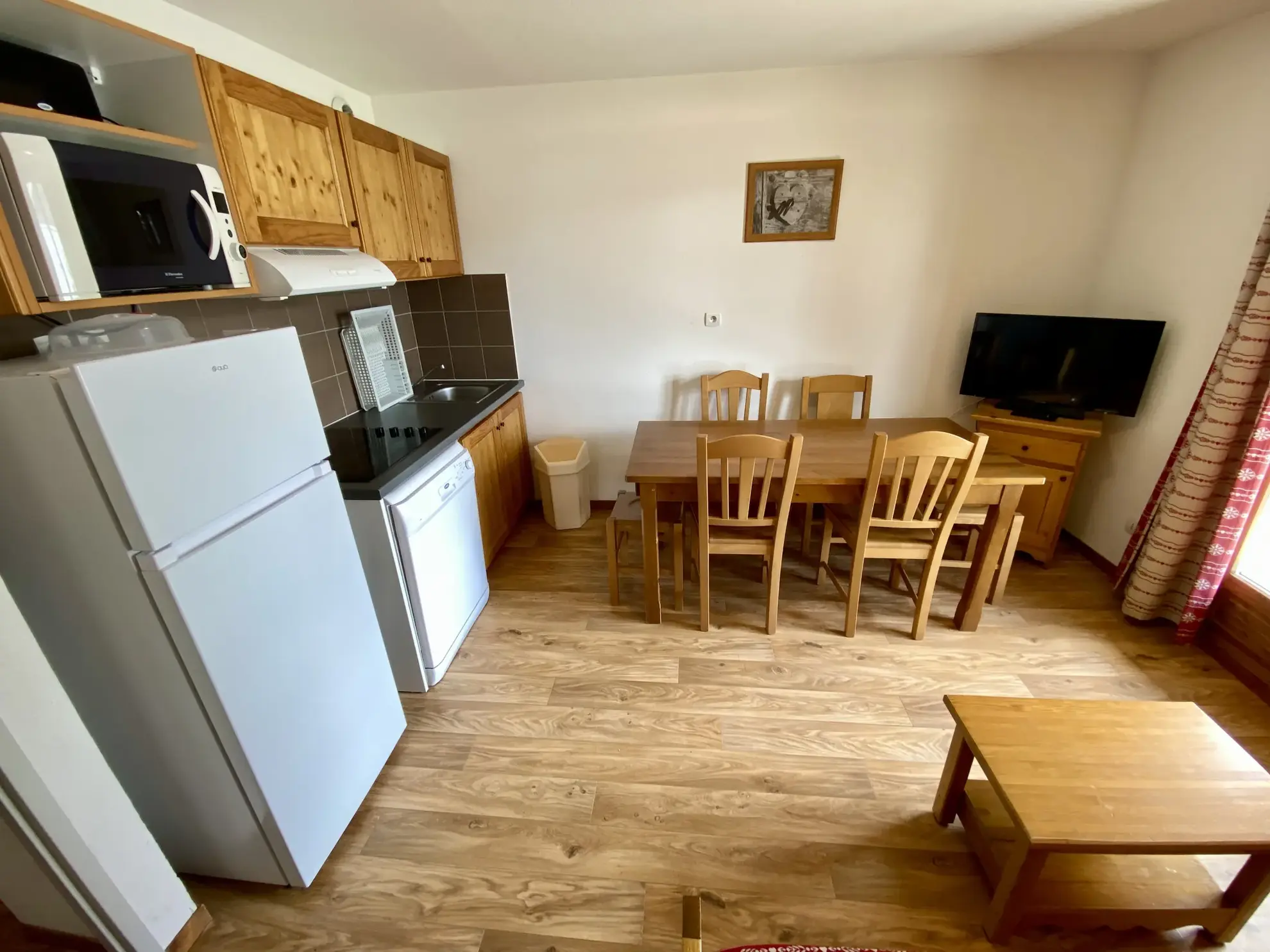 Appartement T2 cabine à vendre à Albiez Montrond, station de ski dans les Alpes 