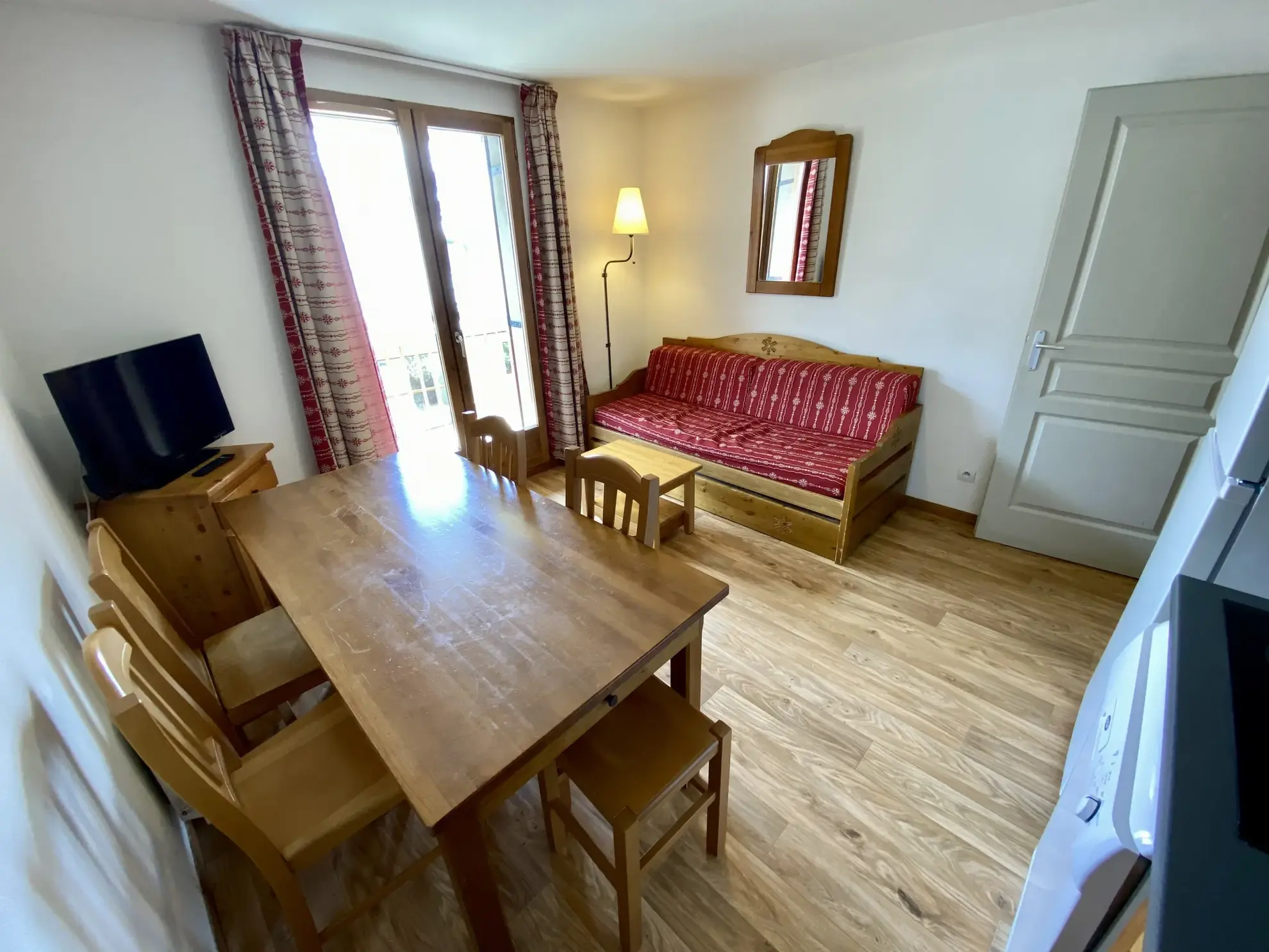 Appartement T2 cabine à vendre à Albiez Montrond, station de ski dans les Alpes 