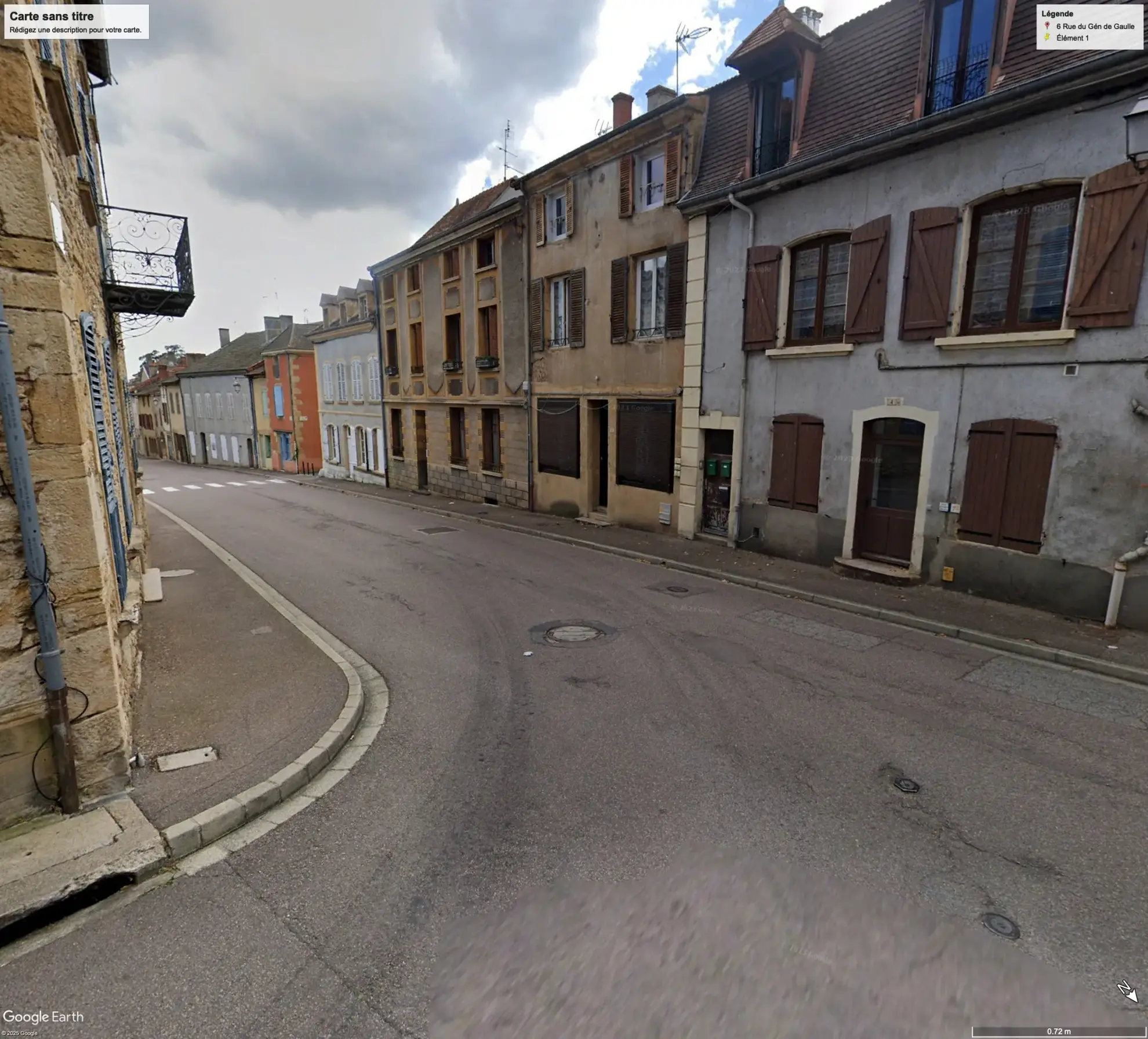Immeuble résidentiel locatif à Marcigny avec plusieurs appartements en location 