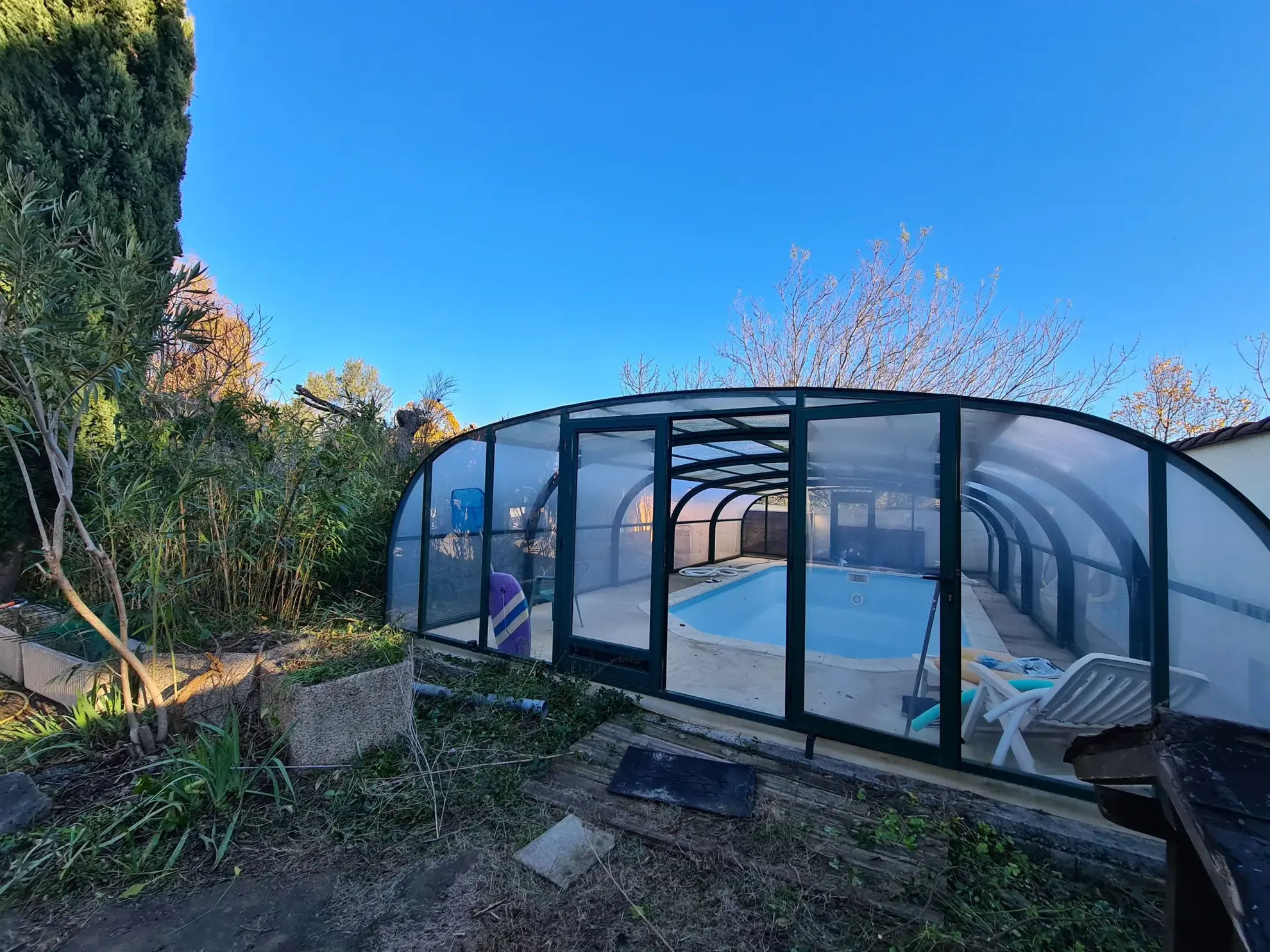 Villa F5 avec piscine et grand jardin à Anduze – Spiéçialement proche des commodités 