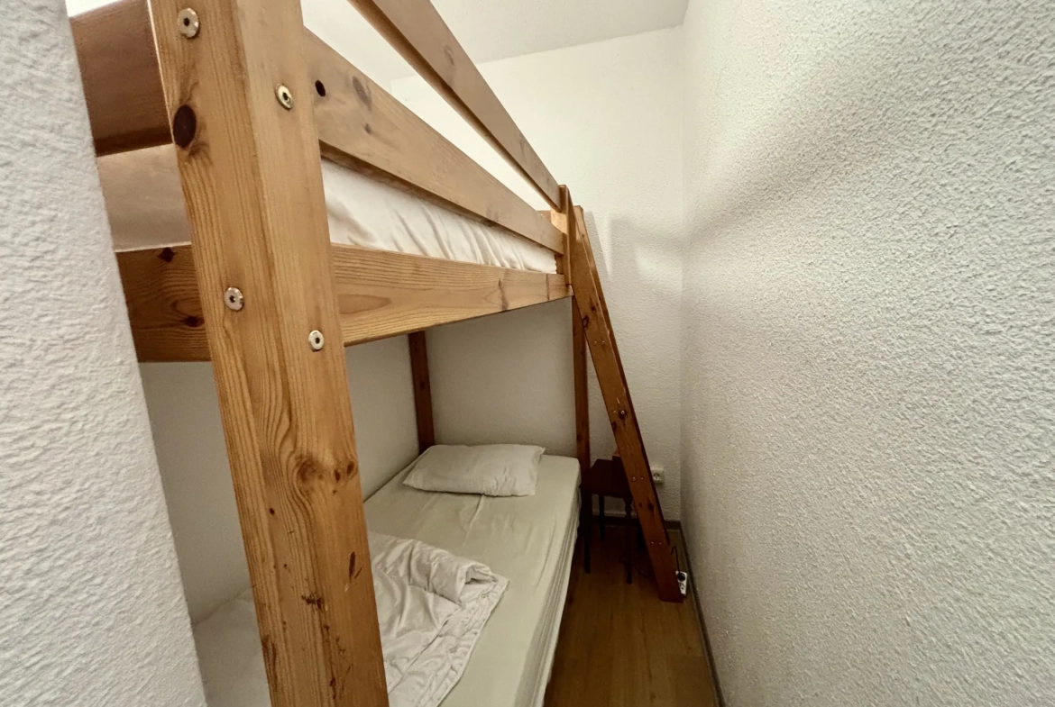 Appartement T2 bis en rez-de-jardin à Font-Romeu avec jardin ensoleillé 