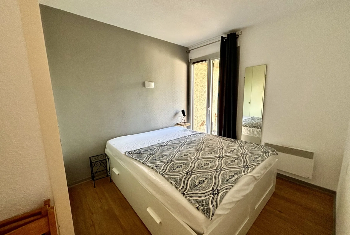 Appartement T2 bis en rez-de-jardin à Font-Romeu avec jardin ensoleillé 