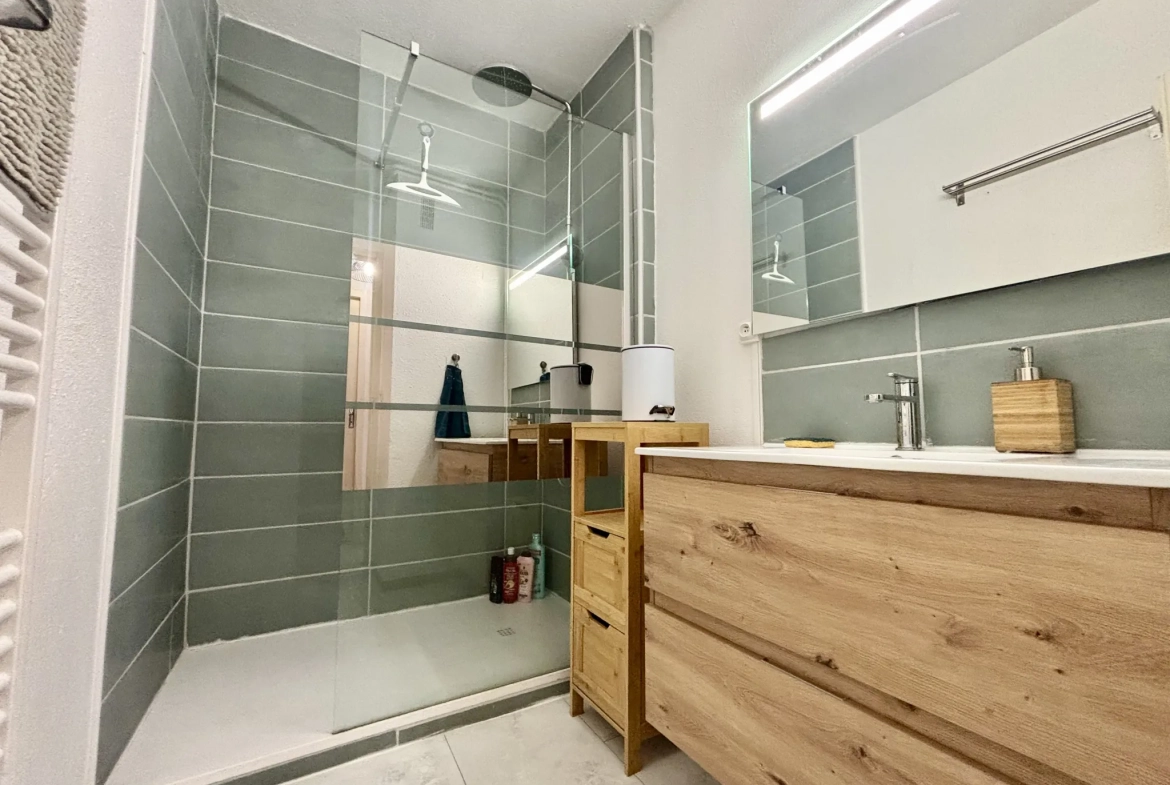 Appartement T2 bis en rez-de-jardin à Font-Romeu avec jardin ensoleillé 