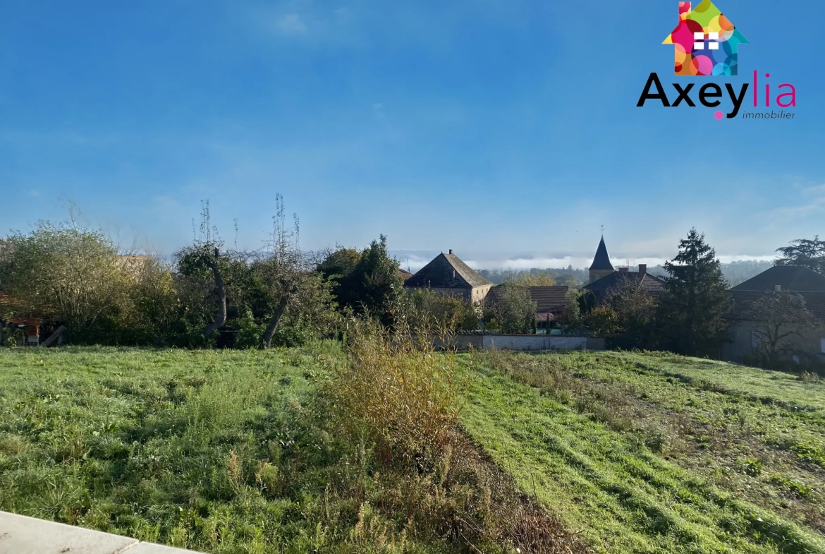 Maison neuve de plain-pied à Melay avec terrasse et grand terrain à Briennon 