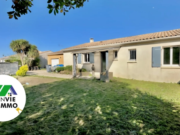 Maison de plain pied avec 4 chambres à La Ronde, proche du Marais Poitevin