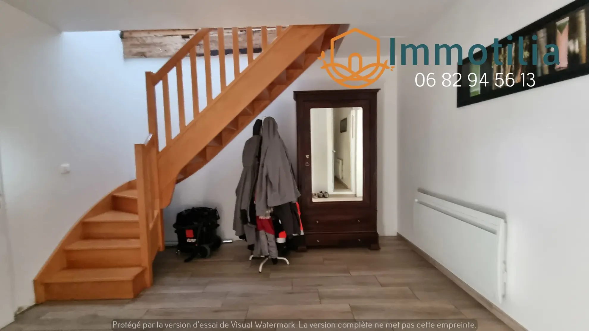 Maison villageoise rénovée avec dépendance, bureaux et jardin proche de Bray-sur-Seine 