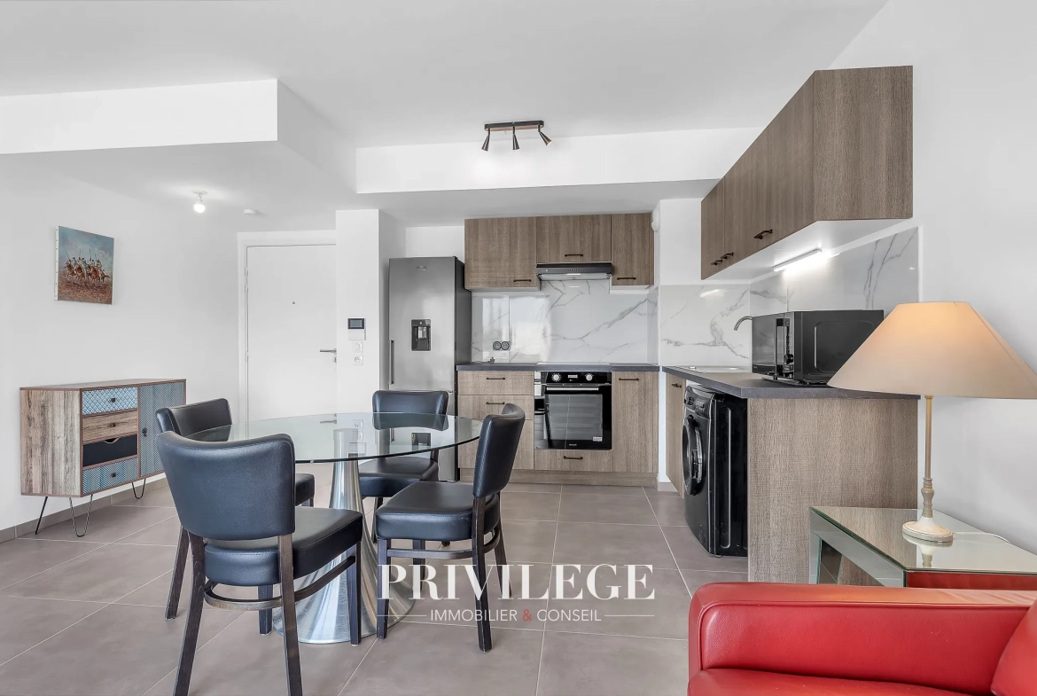 Appartement T2 neuf à Cannes avec vue sur la montagne – Investissement ou premier achat 