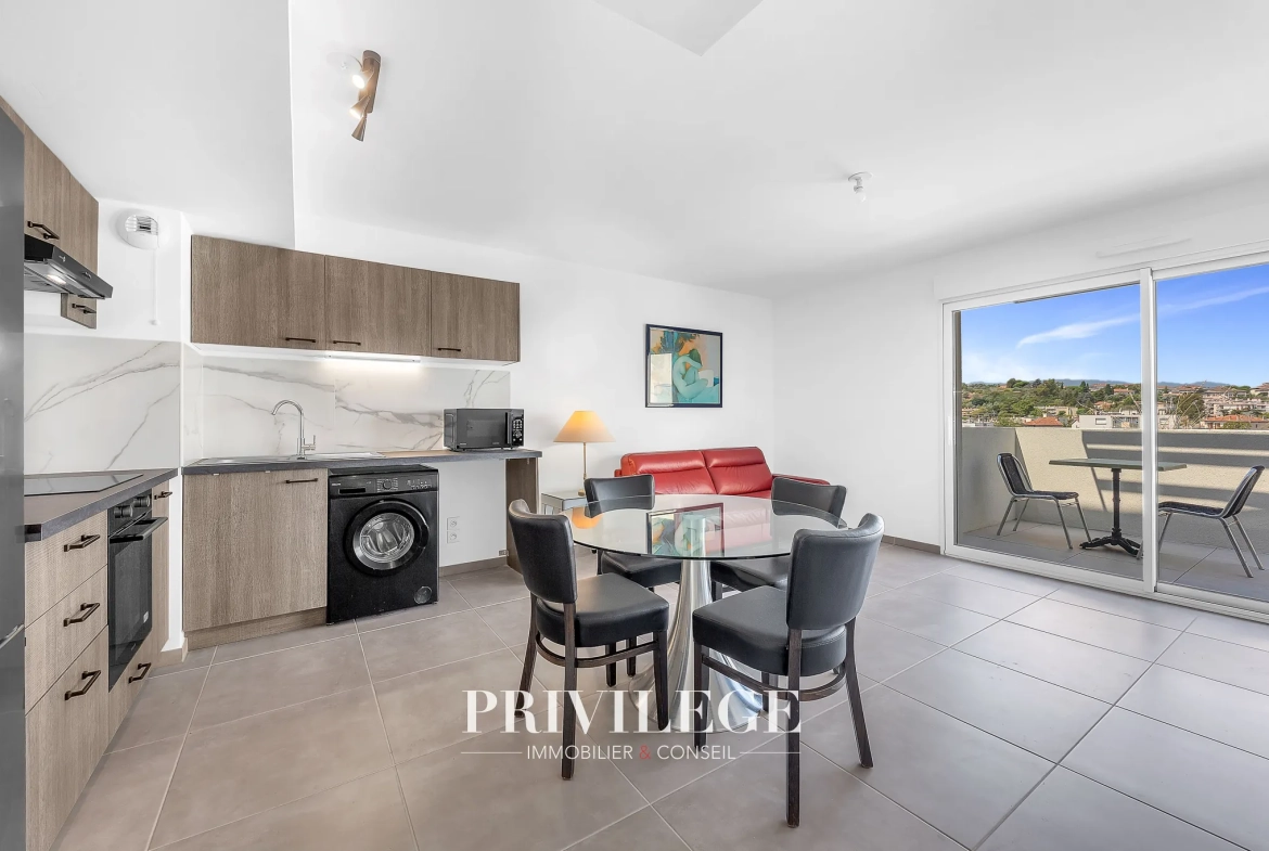 Appartement T2 neuf à Cannes avec vue sur la montagne – Investissement ou premier achat 