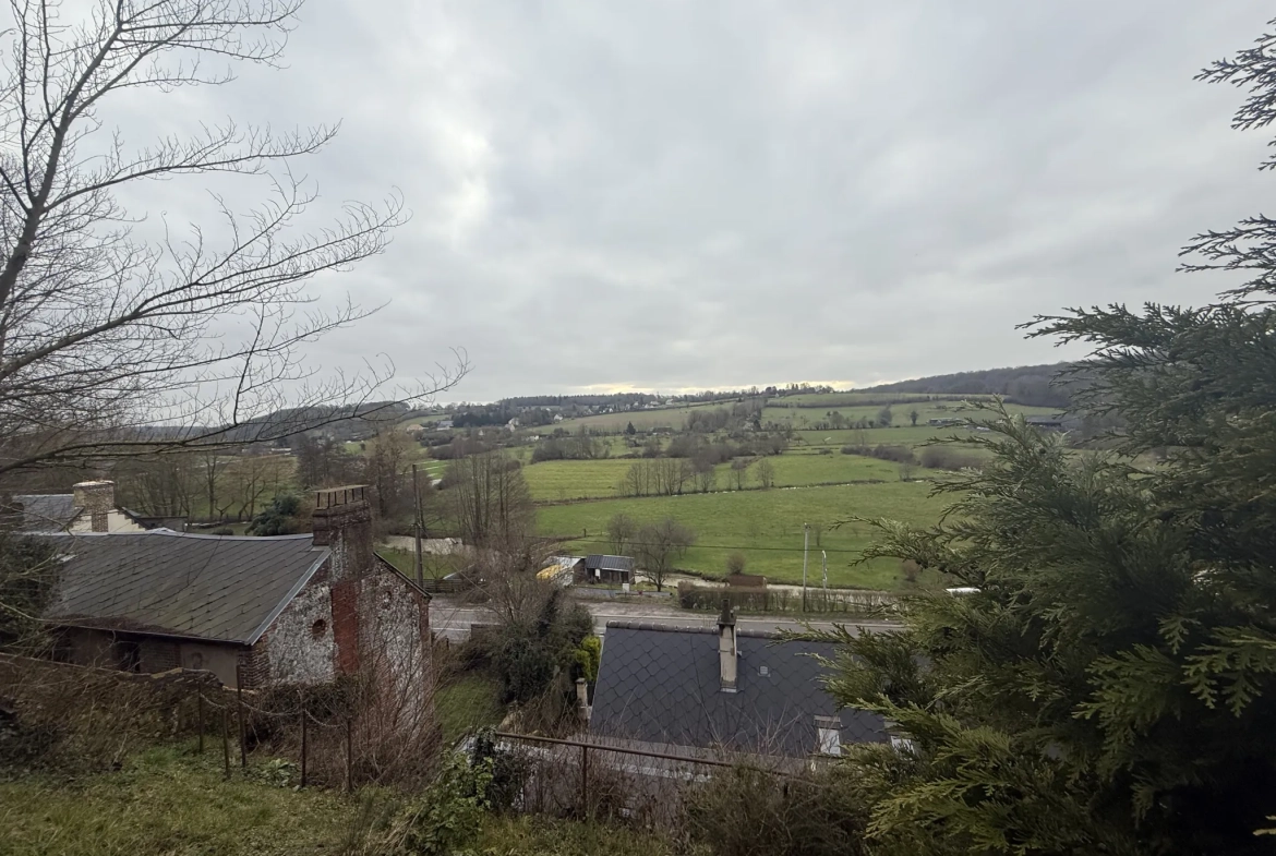 Maison 116m² à Orbec avec vue dégagée et studette indépendante 