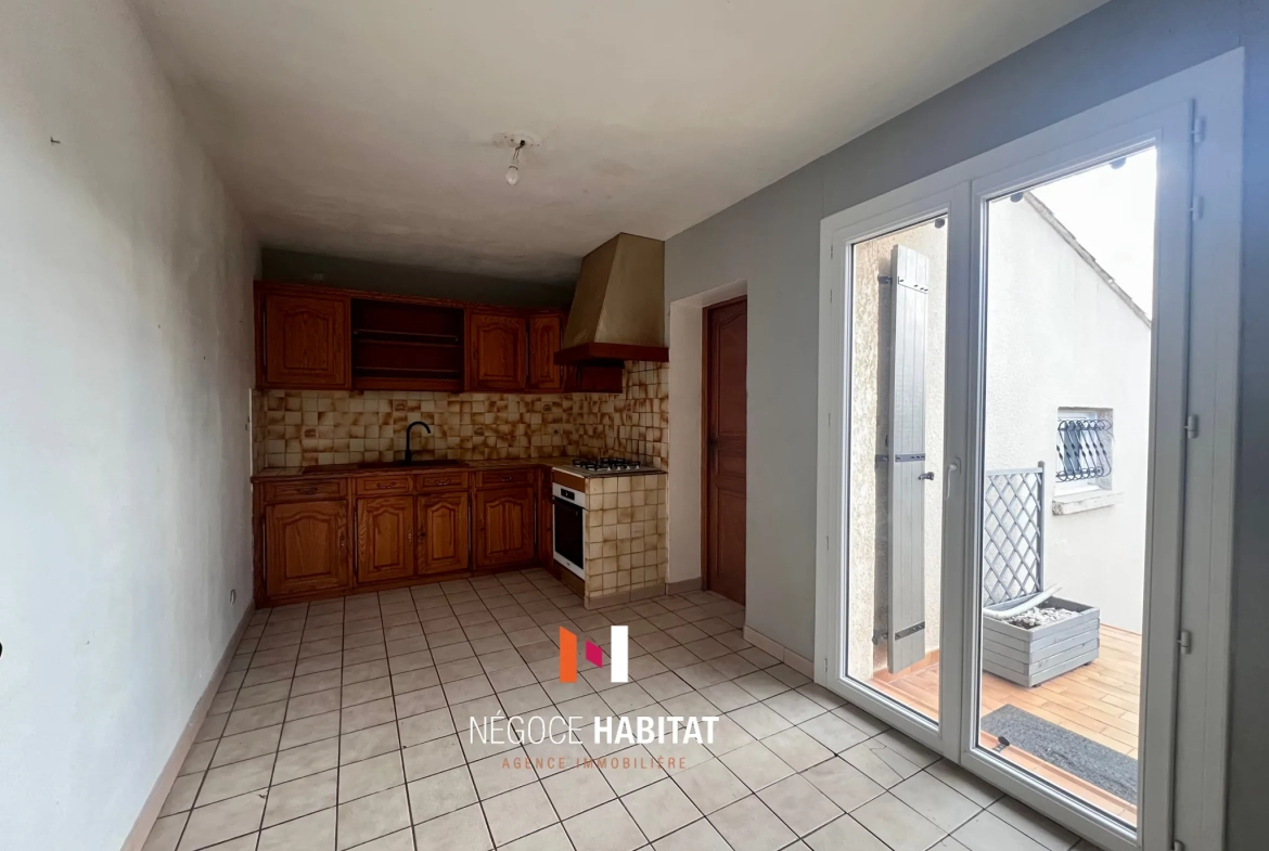 Maison T3 à Lunel de 73 m² avec garage et jardin, idéal premier achat 