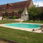Maison de campagne avec piscine et dépendances à Vendôme