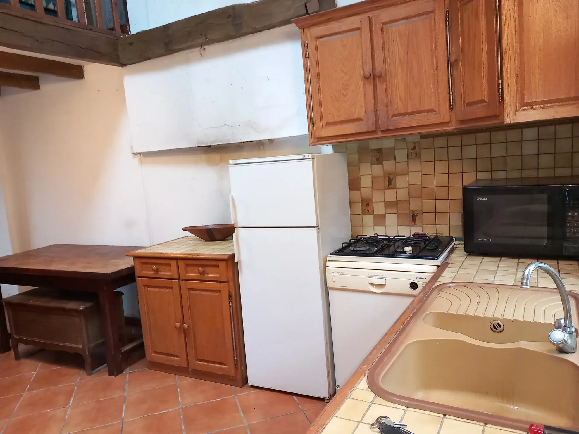 Fermette en pierre de 60 m² avec grange et jardin à Bosmoreau-les-Mines 