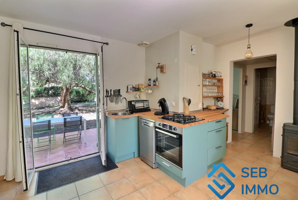 Maison 64m² 3 pièces avec jardin et piscine à Argelès-sur-Mer 